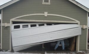 Damaged Garage Door Panels